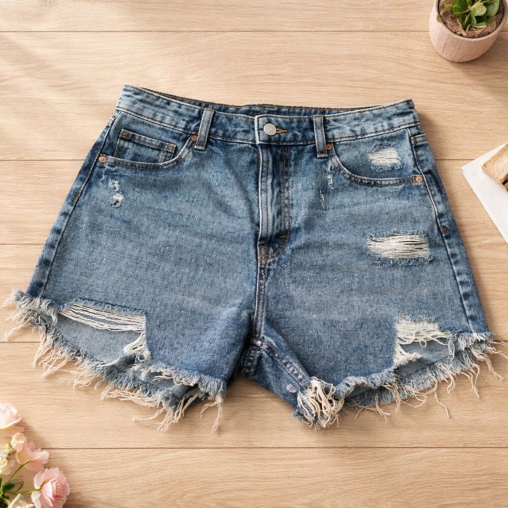 wild fable womens short pants distress